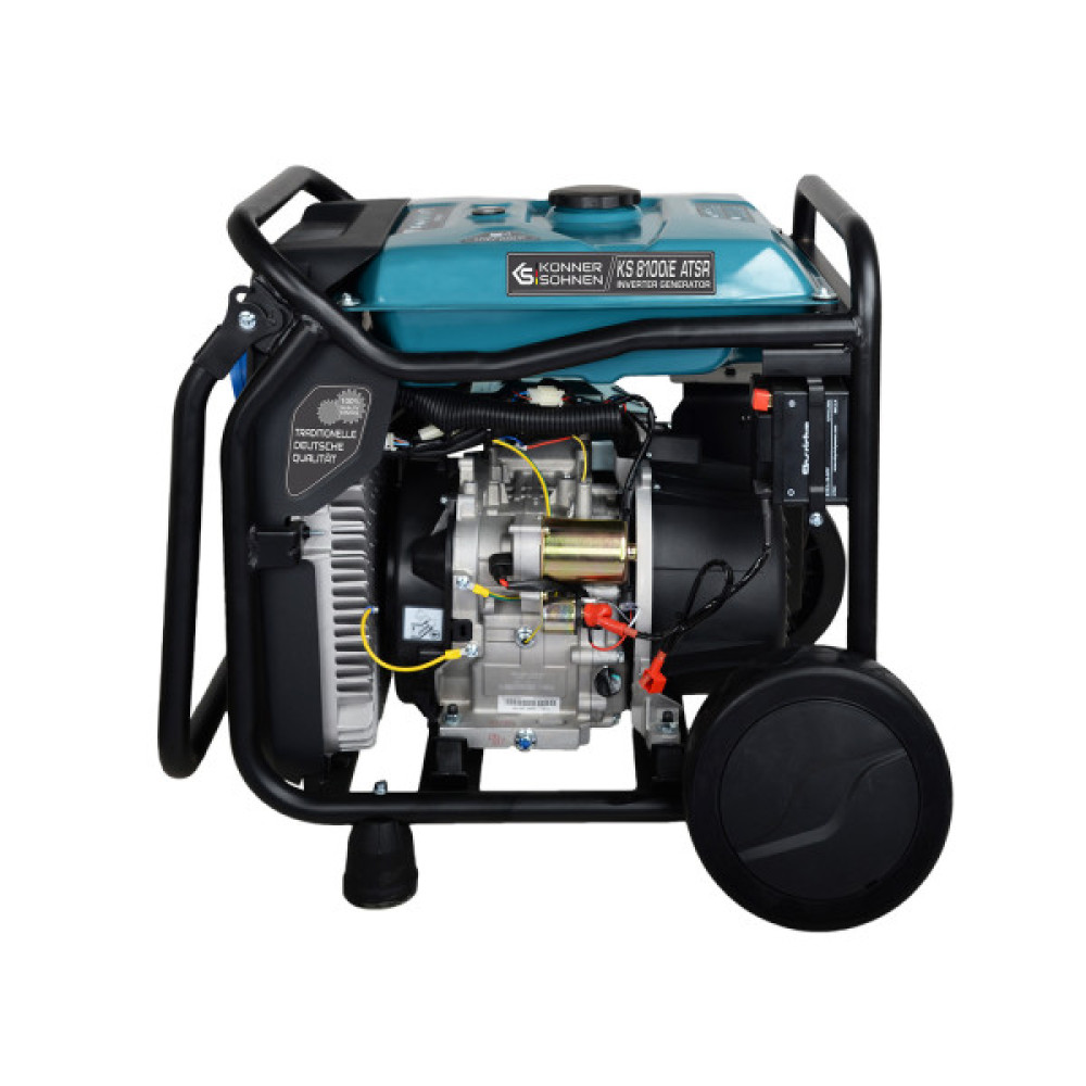 Генератор бензиновий інверторний Konner&Sohnen KS 8100iE ATSR, 230В, 8.5кВт, АВР(ATS), електростартер, 68кг