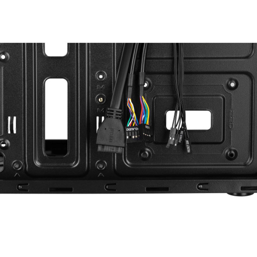 Корпус 2E Alfa E190-3U без БЖ 2xUSB3.0, 1xUSB2.0, VGA 320мм, ATX, чорний