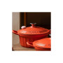 Гусятниця Buydeem CP541 Koi Red чавунна емальована 1.8 л (CP541-KR) Гусятниця Buydeem CP541 Koi Red чавунна емальована 1.8 л (CP541-KR)