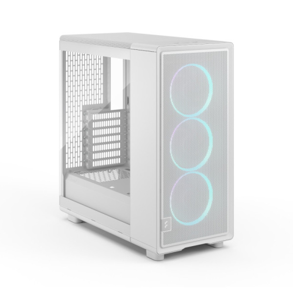 FRACTAL DESIGN Epoch White TG RGB Clear tint (FD-C-EPO1A-05)