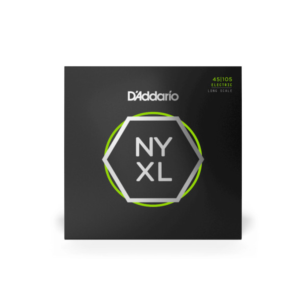 Струни для гітари D'Addario NYXL Light Top / Med Bottom (45-105) (NYXL45105)