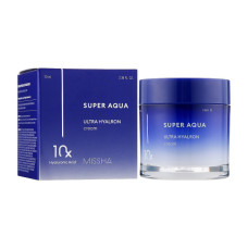 Крем для обличчя Missha Super Aqua Ultra Hyalron Cream Зволожувальний 70 мл (8809747928699)
