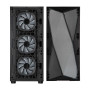 Корпус 2E GAMING Aruba G3313B, без БЖ 1xUSB3.0, 2xUSB2.0, 5x120мм ARGB, VGA 300мм, LCS ready, HUB, TG Side Panel, ATX, чорний