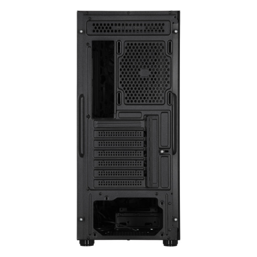 Корпус 2E GAMING Aruba G3313B, без БЖ 1xUSB3.0, 2xUSB2.0, 5x120мм ARGB, VGA 300мм, LCS ready, HUB, TG Side Panel, ATX, чорний