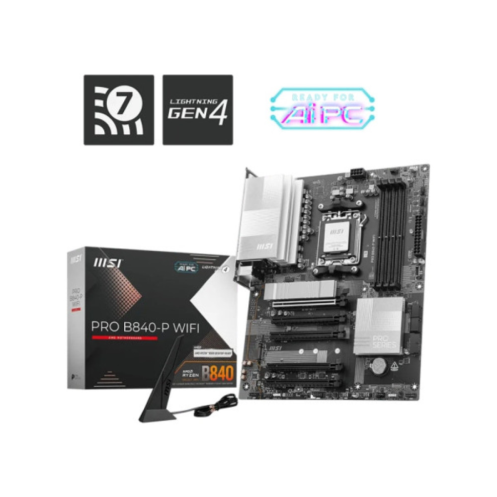 Материнська плата MSI PRO B840-P WIFI