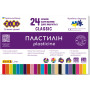 Пластилін ZiBi Classic 24 кольори 480 г (ZB.6236) Пластилін ZiBi Classic 24 кольори 480 г (ZB.6236)