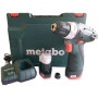 Шурупокрут-дриль акумуляторний Metabo PowerMaxx BS BASIC 12В 2х2А·год 17·34Нм 0-360·0-1400об/хв 0.8кг