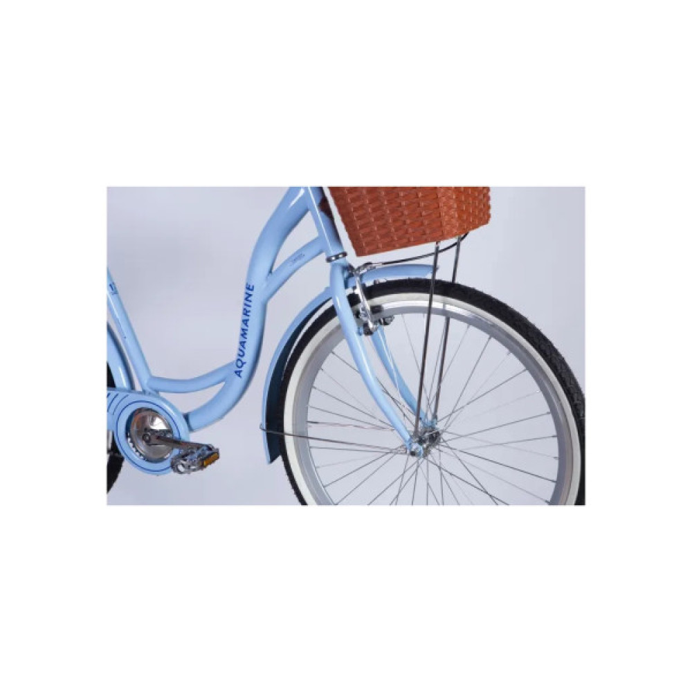 Велосипед Dorozhnik 26" AQUAMARINE BH рама-17" ST 2025 темно-блакитний (OPS-D-26-328)