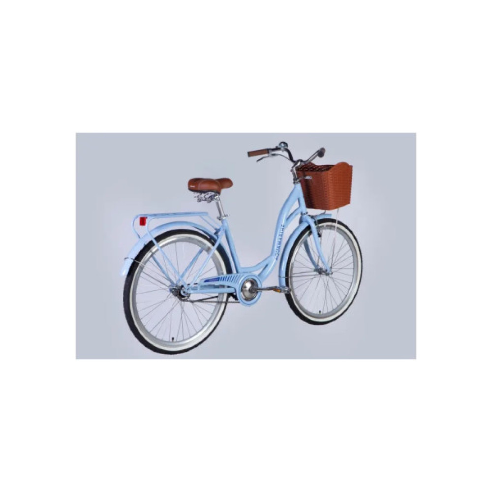 Велосипед Dorozhnik 26" AQUAMARINE BH рама-17" ST 2025 темно-блакитний (OPS-D-26-328)