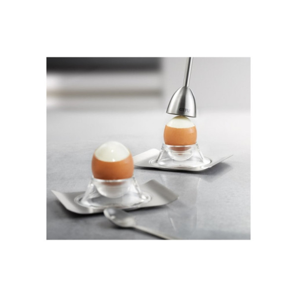 Аксесуар кухонний Gefu Очищувач яєчної шкаралупи із сільницею ОVО (12355)