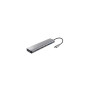 Концентратор Trust USB-C 7-in1 2xUSB-А 3.2/2xUSB-С/2xHDMI/DP aluminiu 0.16m grey (25661_TRUST) Концентратор Trust USB-C 7-in1 2xUSB-А 3.2/2xUSB-С/2xHDMI/DP aluminiu 0.16m grey (25661_TRUST)