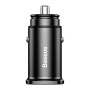 Зарядний пристрій Baseus Square metal A+A 30W Black (CCALL-DS01) Зарядний пристрій Baseus Square metal A+A 30W Black (CCALL-DS01)