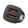 Зарядний пристрій Baseus Square metal A+A 30W Black (CCALL-DS01) Зарядний пристрій Baseus Square metal A+A 30W Black (CCALL-DS01)