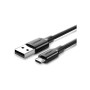Дата кабель USB 2.0 AM to Micro 5P 0.25m 2A US289 black Ugreen (60134) Дата кабель USB 2.0 AM to Micro 5P 0.25m 2A US289 black Ugreen (60134)