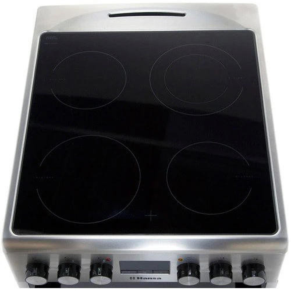 Плита Hansa електрична склокерамічна, 65л, 50x60см, дисплей, конвекція, нерж