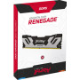 Модуль пам'яті для комп'ютера DDR5 48GB (2x24GB) 8000 MHz Renegade Black/Silver Kingston Fury (ex.HyperX) (KF580C38RSK2-48)