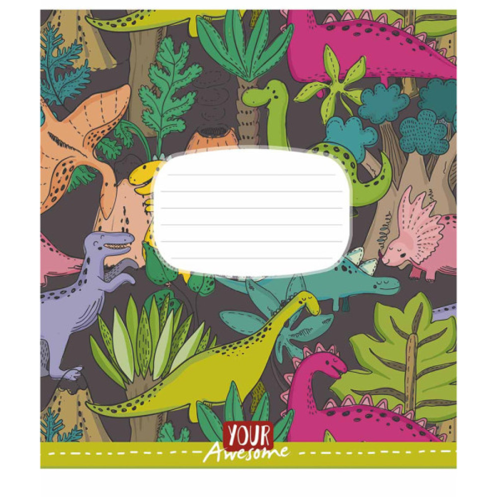 Зошит Школярик Genius 12 аркушів клітинка (012-3142K)