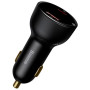 Зарядний пристрій Baseus Superme Digital Display PPS Dual Quick Charger Car Charger black (TZCCZX-01)