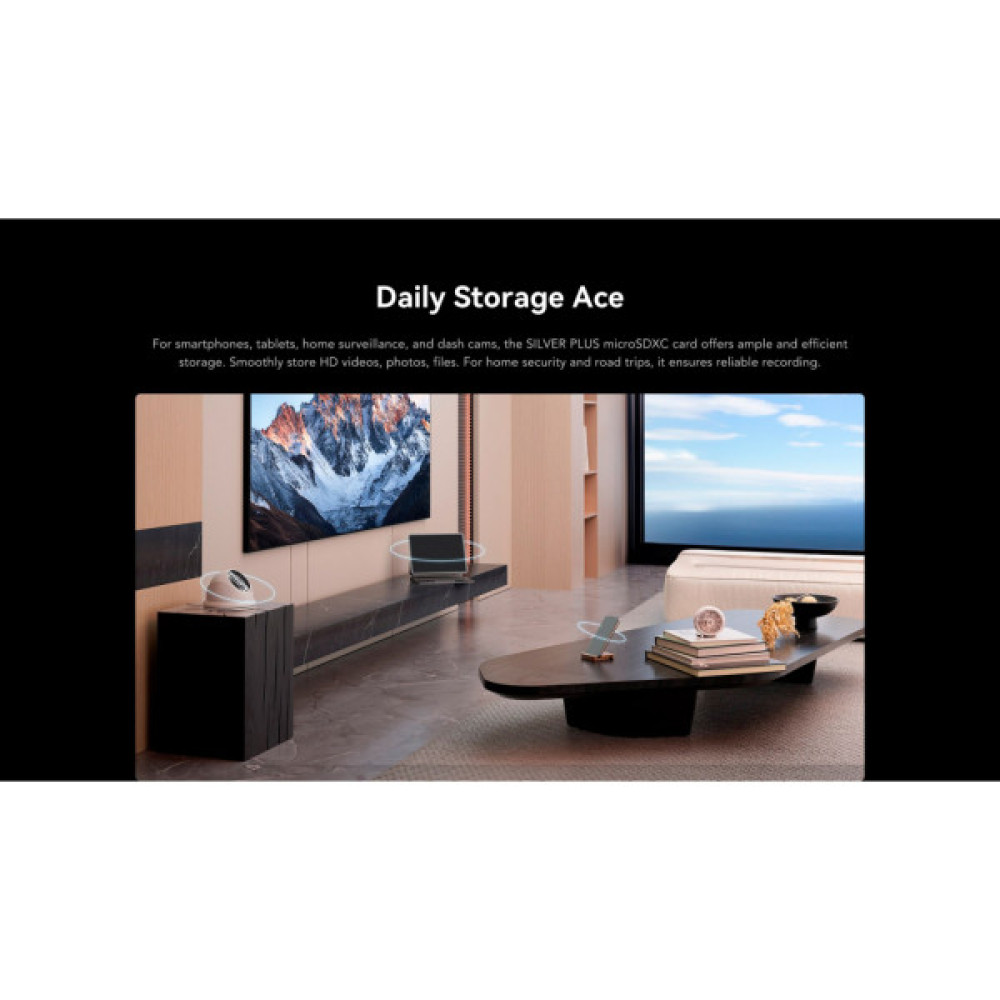 Карта пам'яті Lexar 64GB microSDXC class 10 UHS-I U3 V30 A2 Professional Silver (LMSSIPL064G-BNANG)