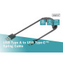 Дата кабель USB 2.0 AM to USB-C 1.0m (0.32m) spiral black Digitus (AK-300430-006-S) Дата кабель USB 2.0 AM to USB-C 1.0m (0.32m) spiral black Digitus (AK-300430-006-S)