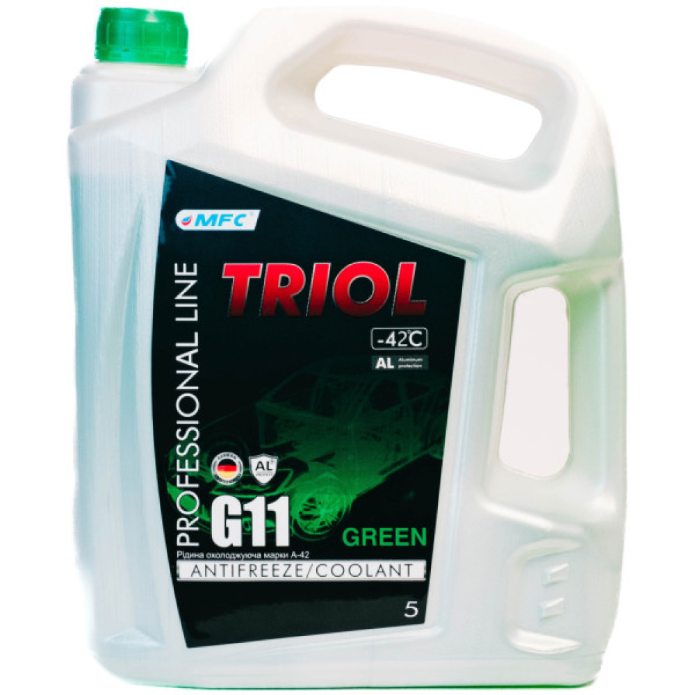 Антифриз МФК TRIOL Professional Green G11 (-42С) 5кг