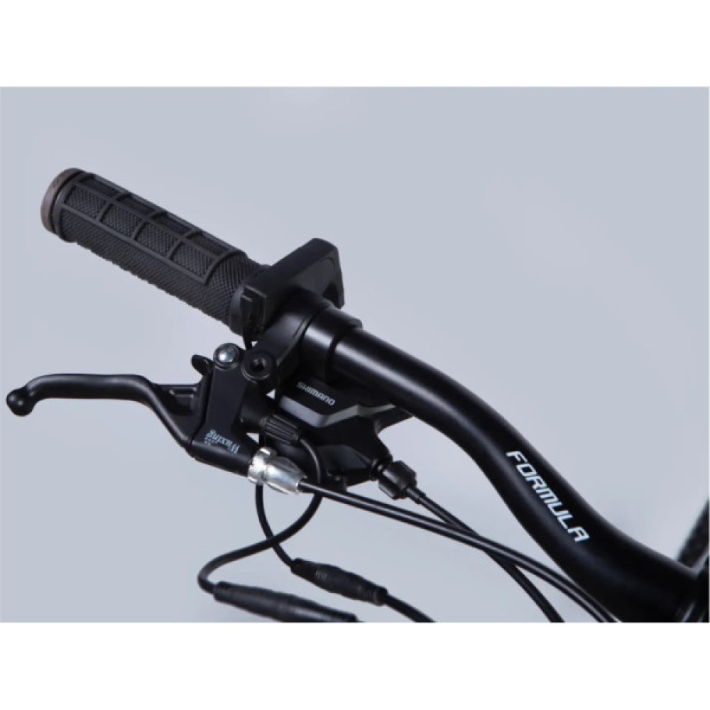 Електровелосипед Formula 29" eF-1 DD CS рама-21" 48B 12.5А*г 500Вт 2026 сріблясто-чорний (ELB-FR-29-254)