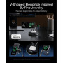 Зарядний пристрій Anker Wireless 3-in-1 MagGo 25W AirCool Dock Stand black (B25X7G11)