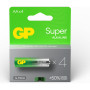 Батарейка Gp AA LR6 Super Alcaline * 4 (15A21-SB4 / 4891199216763) Батарейка Gp AA LR6 Super Alcaline * 4 (15A21-SB4 / 4891199216763)