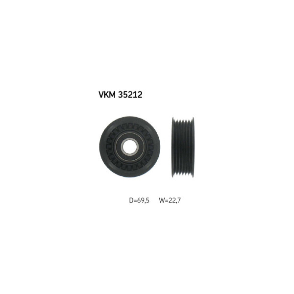 Ролик натягувача ременя SKF VKM 35212 Ролик натягувача ременя SKF VKM 35212