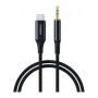Кабель мультимедійний USB-C to 3.5mm M 1.0m black Choetech (AUX006) Кабель мультимедійний USB-C to 3.5mm M 1.0m black Choetech (AUX006)
