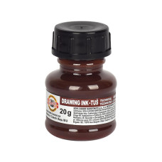 Туш для креслення Koh-i-Noor 20г коричнева (1417009)