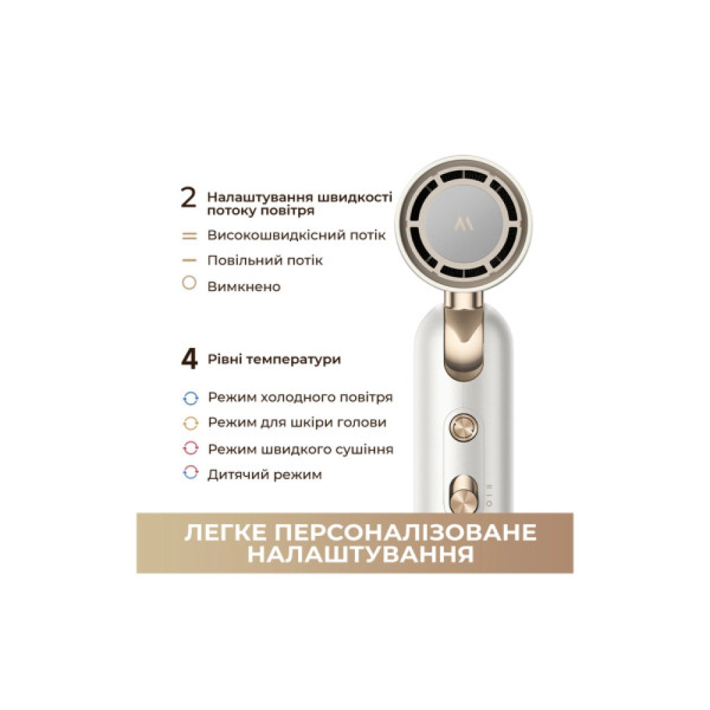 Фен MOVA Flip10 White (AMFL10-WH)