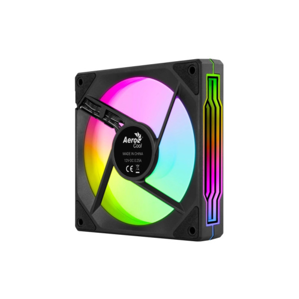 Кулер до корпусу AeroCool Phantom M-3 12 PWM ARGB Black (ACF3-MR11217.11)