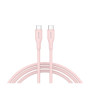 Дата кабель USB-C to USB-C 1.0m CC60SC10 60W Silicon Pink Sand Canyon (CNS-CC60SC10PS)