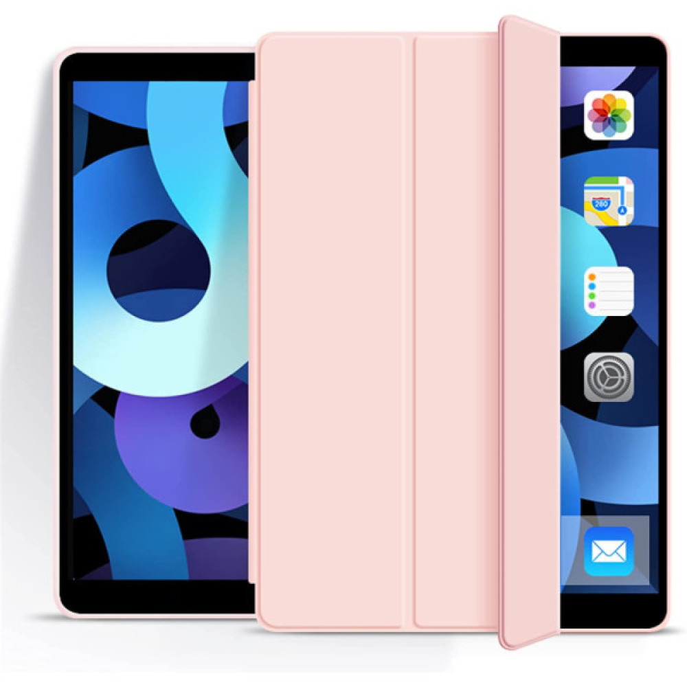 Чохол до планшета BeCover Tri Fold Soft TPU Silicone Apple iPad 10.9" 2022 Pink (708523)