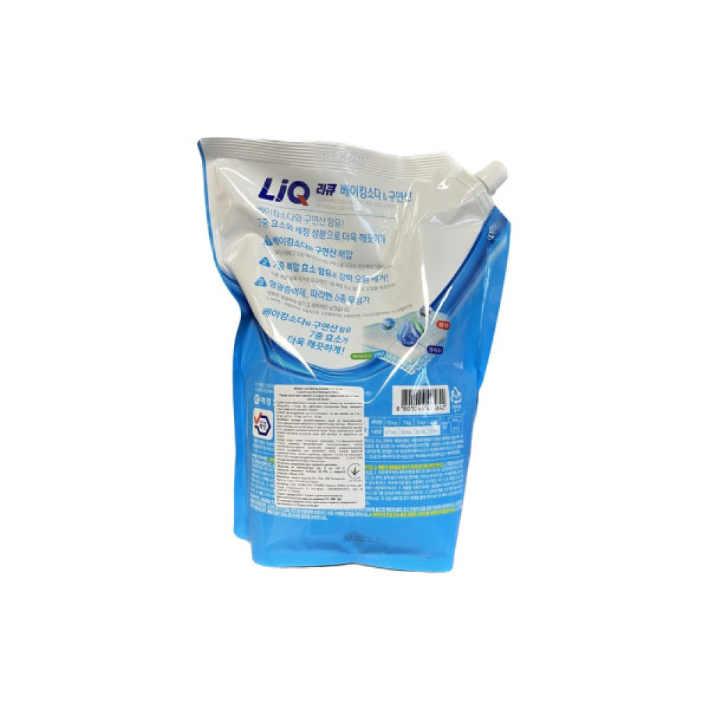 Гель для прання Aekyung LIQ Baking Soda&Citric Acid Liquid Laundry Detergent 2 л (8801046405642)