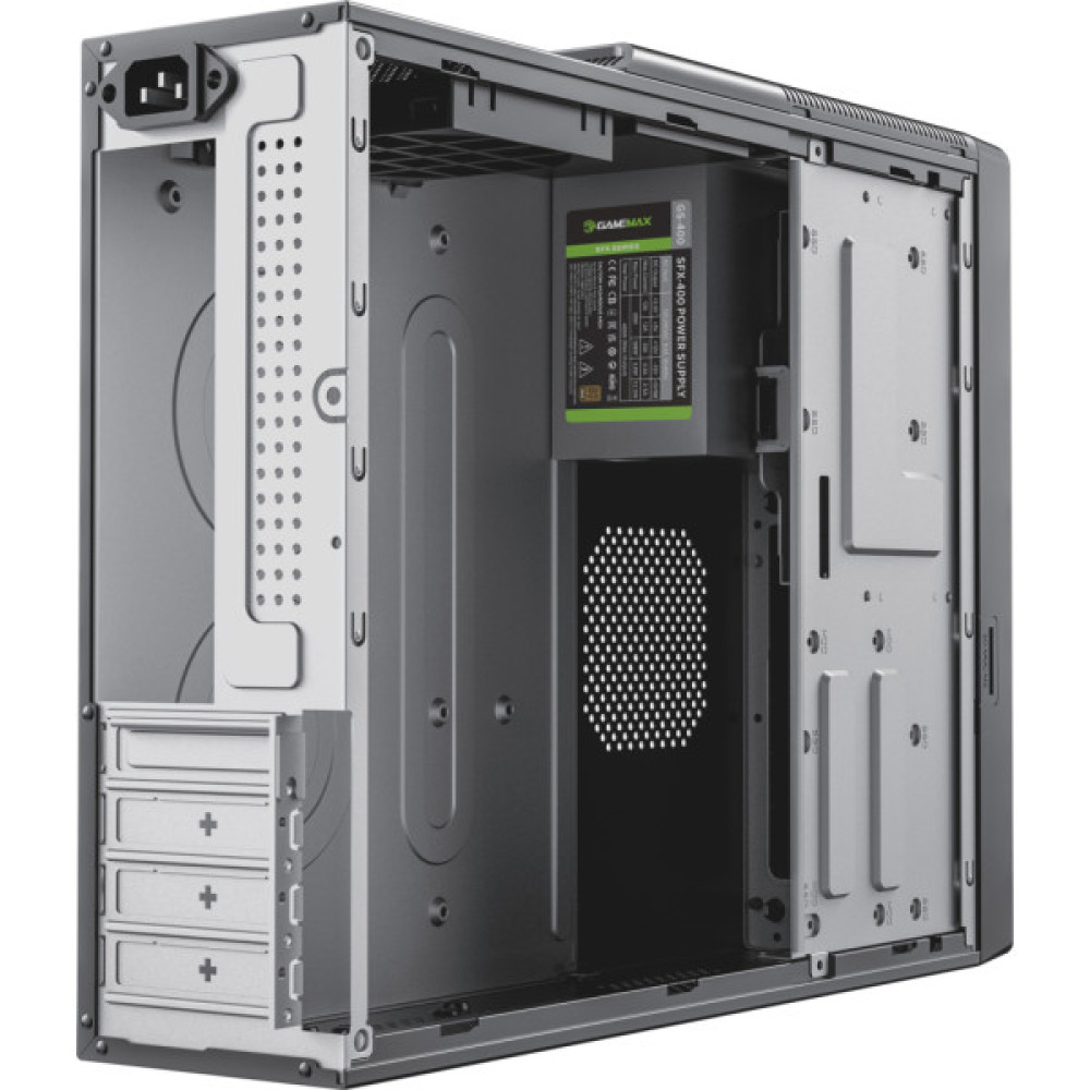 Корпус для ПК Gamemax ST-608-2U2-2U3-TYPE-C-CR-400W
