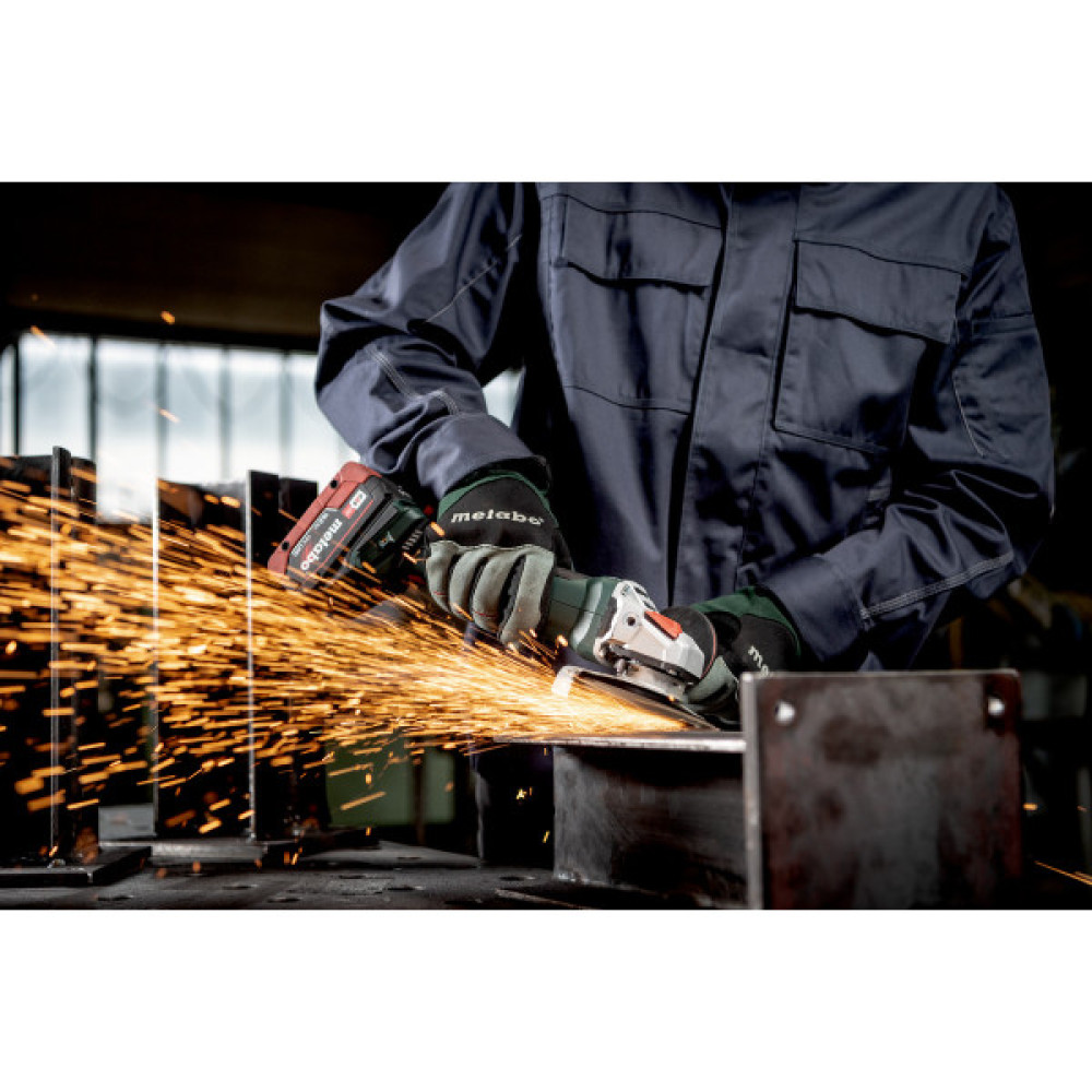 Шліфмашина кутова акумуляторна Metabo WVB 18 LT BL 11-125 Quick 125мм 18В 2х5.5А·год 2800-10000об·хв 1.8кг