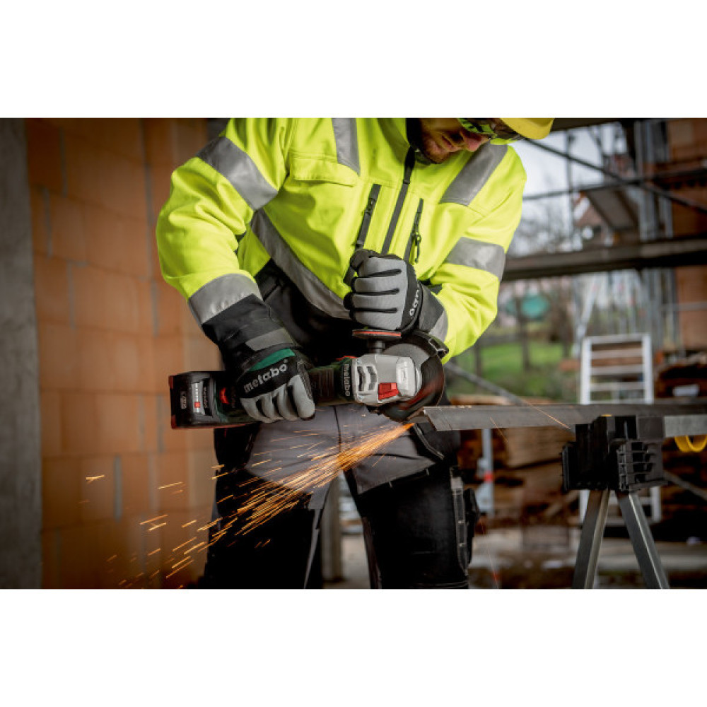 Шліфмашина кутова акумуляторна Metabo WVB 18 LT BL 11-125 Quick 125мм 18В 2х5.5А·год 2800-10000об·хв 1.8кг
