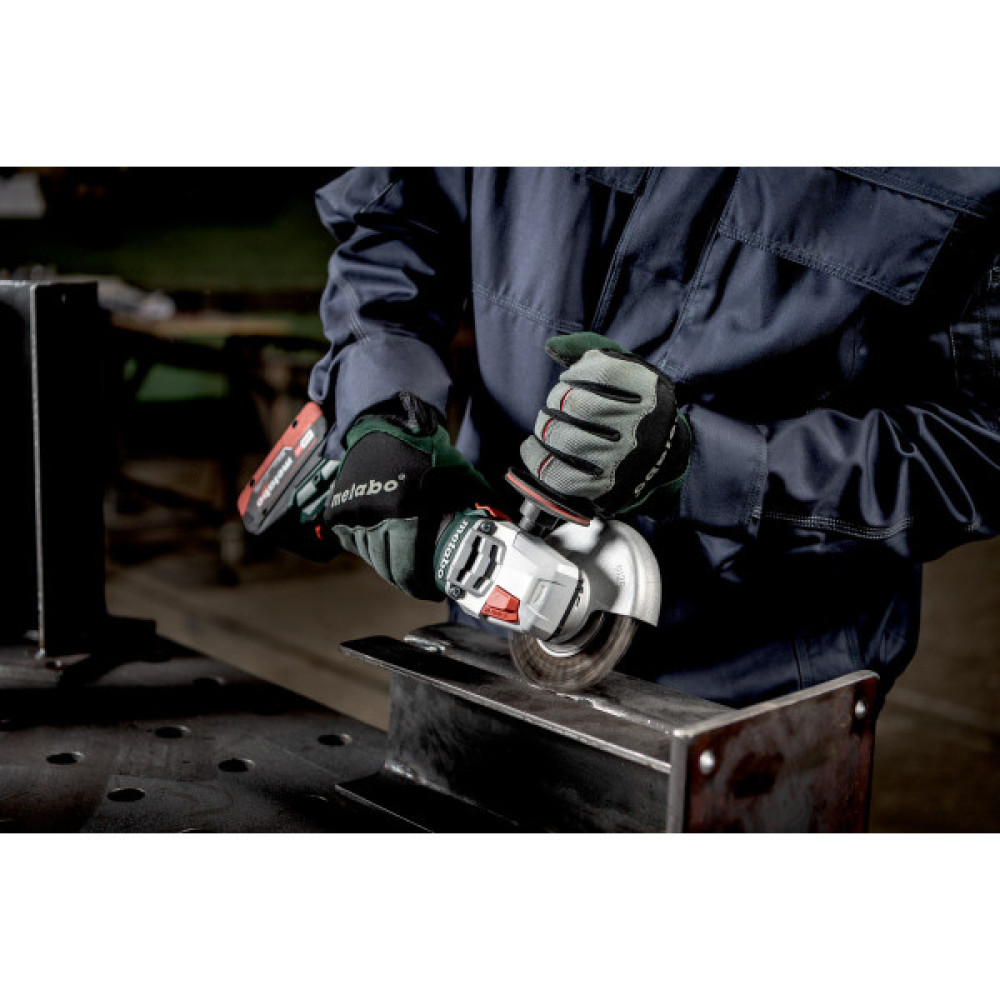 Шліфмашина кутова акумуляторна Metabo WVB 18 LT BL 11-125 Quick 125мм 18В 2х5.5А·год 2800-10000об·хв 1.8кг