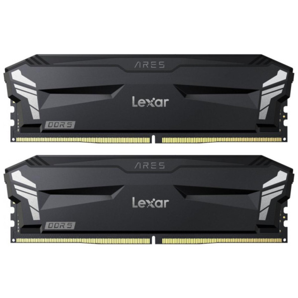 Модуль пам'яті для комп'ютера DDR5 32GB (2x16GB) 6000 MHz Ares Black Lexar (LD5U16G60C320A-RGD)