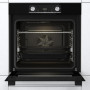Духова шафа Gorenje електрична, 77л, A+, дисплей, ф-я без додавання жиру, чорний Духова шафа Gorenje електрична, 77л, A+, дисплей, ф-я без додавання жиру, чорний