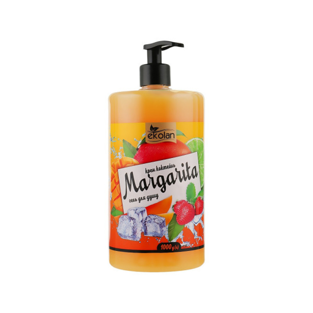 Гель для душу Ekolan Margarita Крем-коктейль 1000 г (4820217131696)