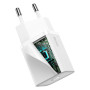 Зарядний пристрій Baseus Super Si Quick Charger 1C 20W EU White (CCSUP-B02) Зарядний пристрій Baseus Super Si Quick Charger 1C 20W EU White (CCSUP-B02)