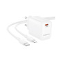 Зарядний пристрій BOROFONE BN26 Fuente USB-C PD20W + cable USB-C to Lightning White (6941991120244) Зарядний пристрій BOROFONE BN26 Fuente USB-C PD20W + cable USB-C to Lightning White (6941991120244)