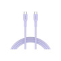Дата кабель USB-C to USB-C 1.0m OnWire 60CL C-C 60W COLOR Braided 1m Purple Canyon (CND-CCAP60AB10PU) Дата кабель USB-C to USB-C 1.0m OnWire 60CL C-C 60W COLOR Braided 1m Purple Canyon (CND-CCAP60AB10PU)