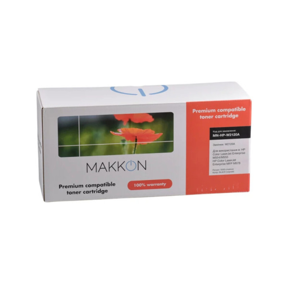 Картридж Makkon HP W2120A (212A) для CLJ M554/M555/M578 black (MN-HP-W2120A)