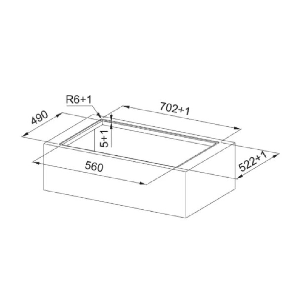 Варильна повверхня Franke індукційна, з фільтром, 70см, розширена зона, вбудована витяжка, Booster, 1050м.куб/год, A++, автовідключення, чорний