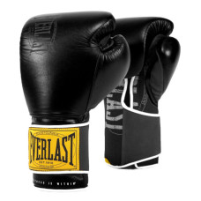 Боксерські рукавички Everlast 1910 Classic Training Glove P00001711 чорний 14 унцій (009283599928)