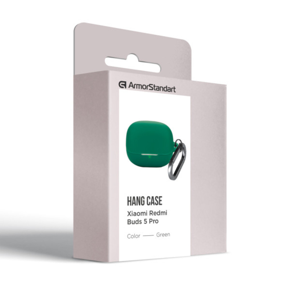 Чохол для навушників Armorstandart Hang Case For Xiaomi Buds 5 Pro Green (ARM84517)
